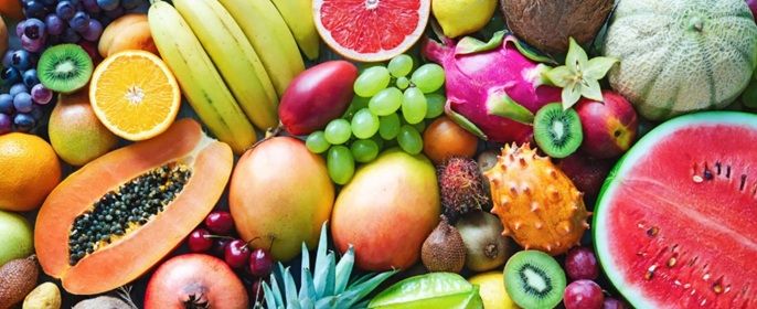 Fruits exotiques, l’évasion sensorielle et la richesse tropicale pour la peau
