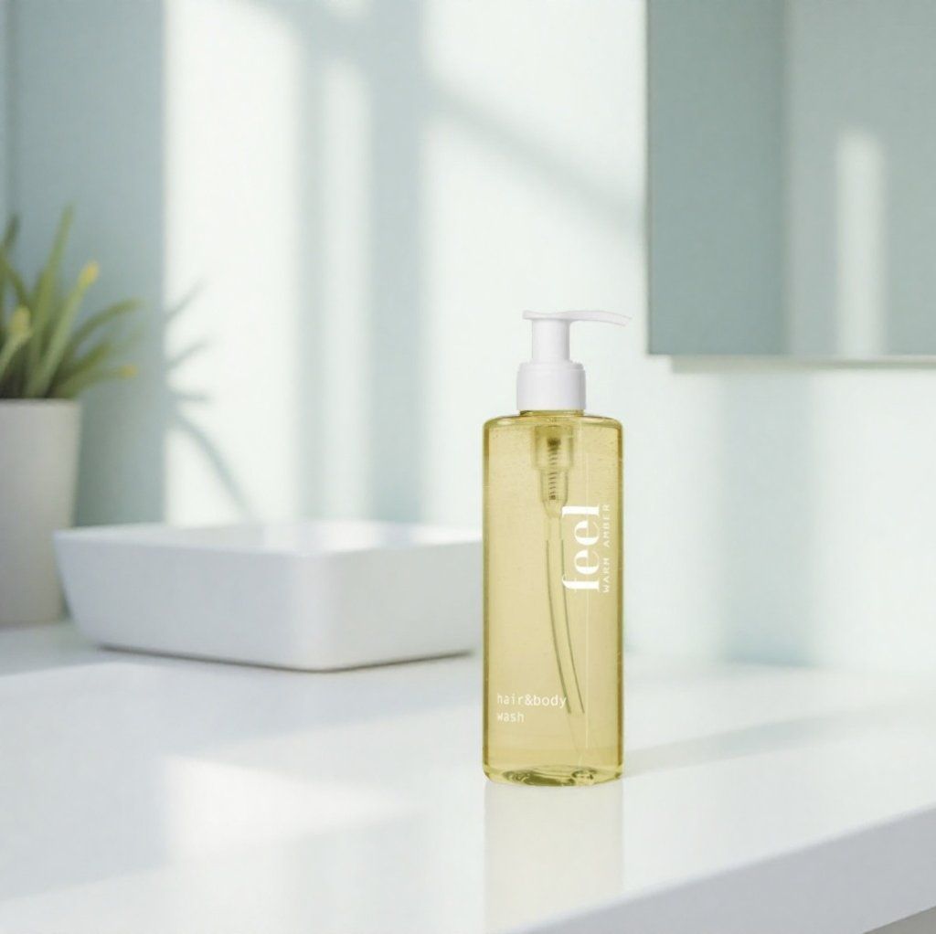 Gel douche 2en1 Feel Ecopump 300ml