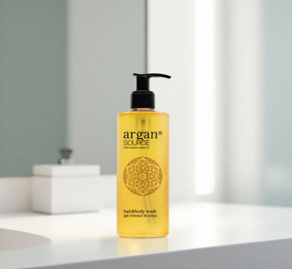 Ecopump 300ml Argan Source à l'huile d'argan BIO