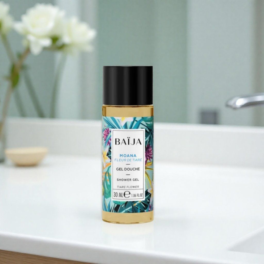 Gel douche 30ml à la fleur de tiaré
