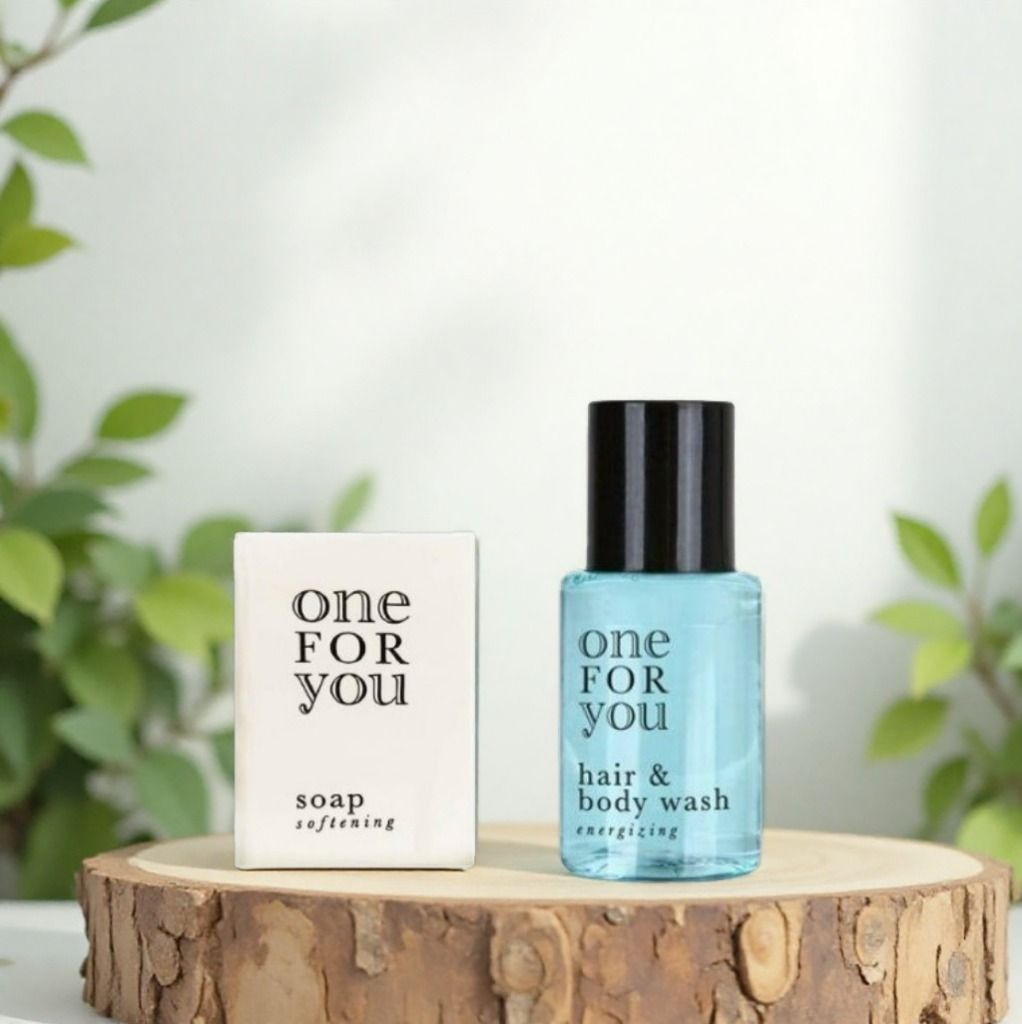 One for You - Savon 15g + Gel douche 2en1 20ml enrichi aux protéines de blé