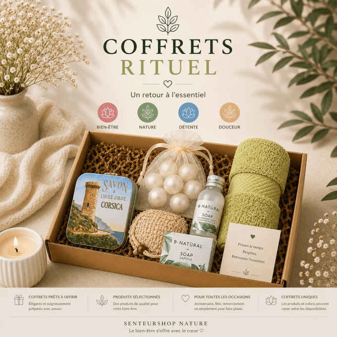 Rituel Nature – Coffret Bien-être prêt à offrir