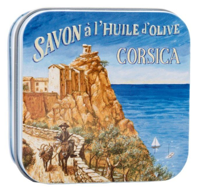 Savon 100g boîte métal Côte corse