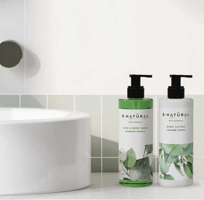 Gel douche 2en1 B Natural Ecopump 300ml