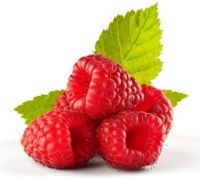 9 mini billes framboise en sachet organza