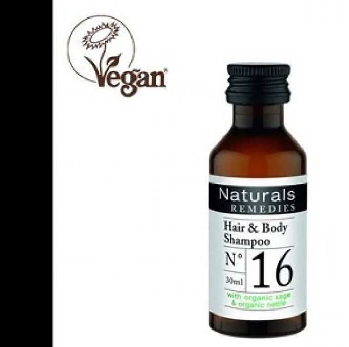 Gel douche 2en1 Naturals Remedies 30ml - Vegan