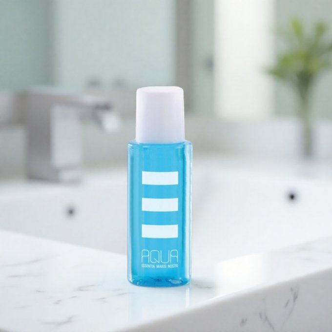 Aqua savon d'invité 10g + gel douche2en1 30ml - Sac en organza