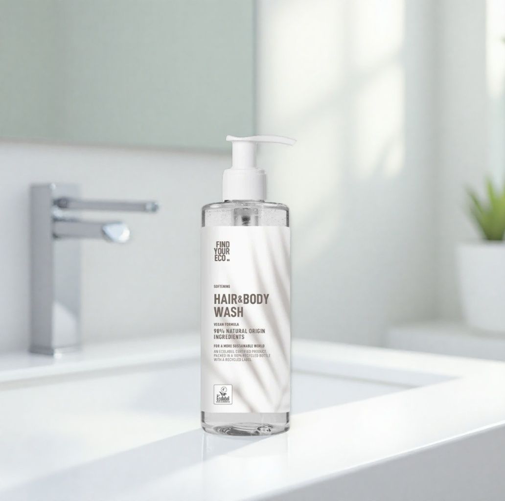 Gel douche 2en1 Find Your Eco Ecopump 300ml