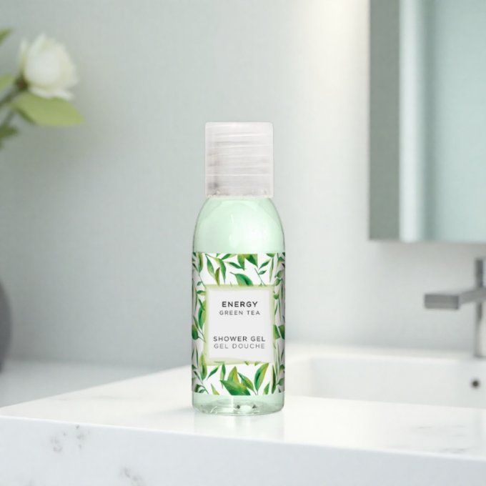 Energy savon 20g + gel douche 30ml - sac organza