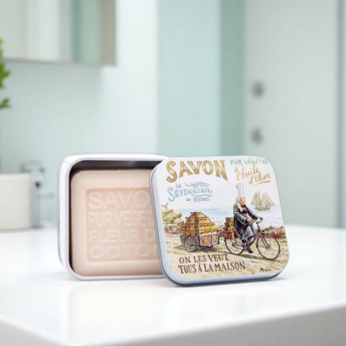 Savon 100g boîte métal La Bigouden