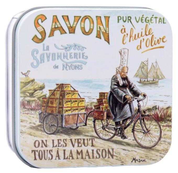 Savon 100g boîte métal La Bigouden