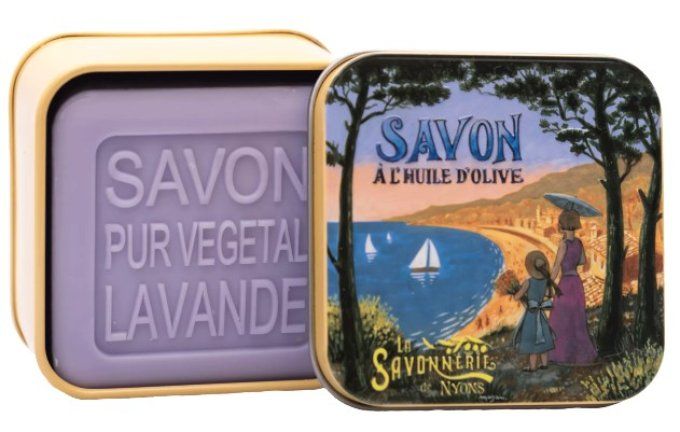 Savon 100g boîte métal La Plage