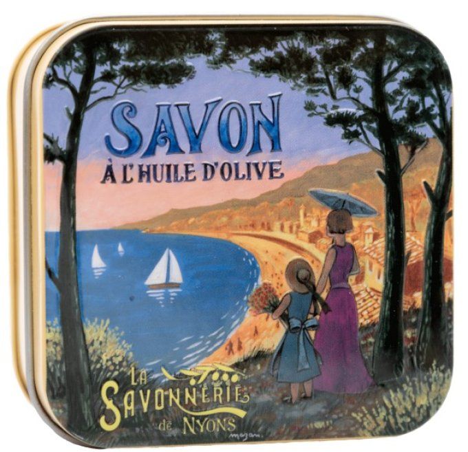 Savon 100g boîte métal La Plage