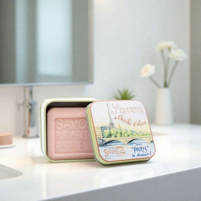 Savon 100g boîte métal La Seine