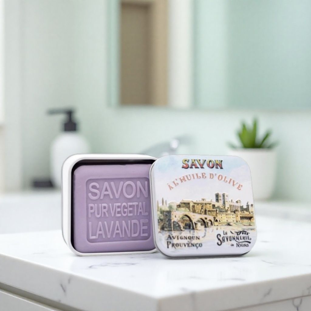 Savon 100g boîte métal Le Pont d'Avignon