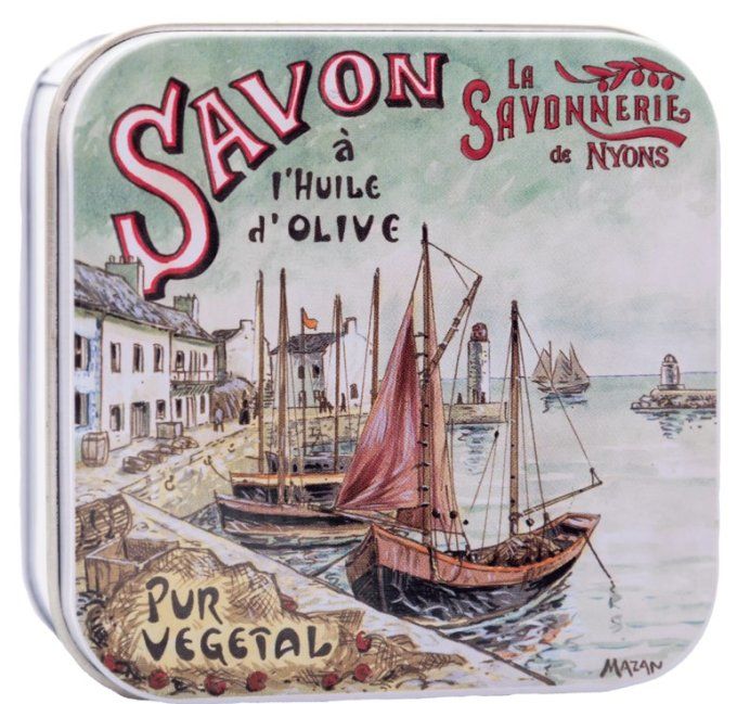 Savon 100g boîte métal Le Port