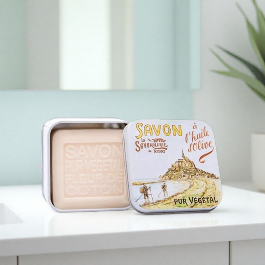 Savon 100g boîte métal Le Mont Saint Michel