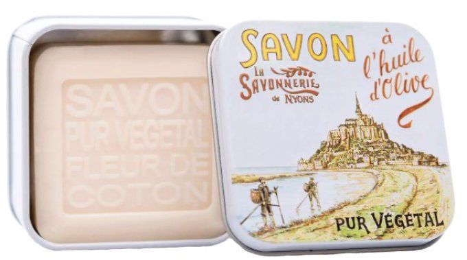 Savon 100g boîte métal Le Mont Saint Michel