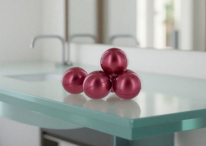 Perle de bain parfum fraise