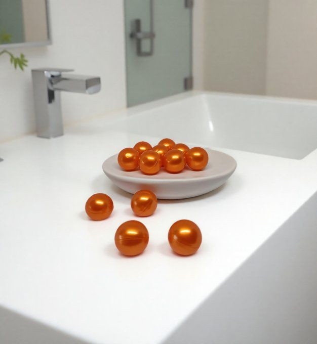 Perle de bain parfum monoï