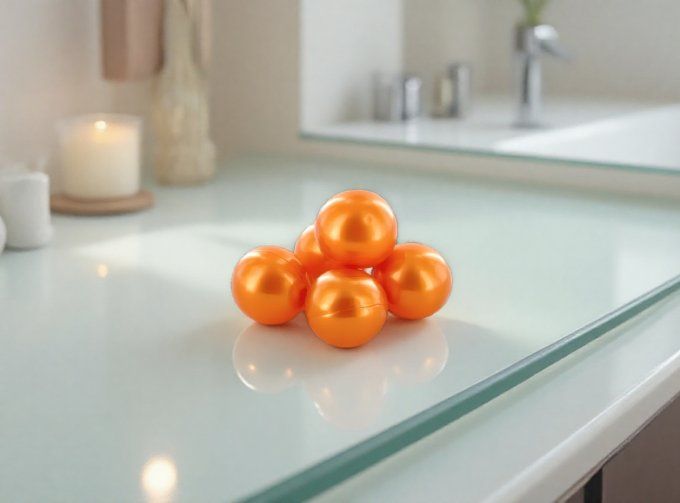 Perle de bain parfum monoï