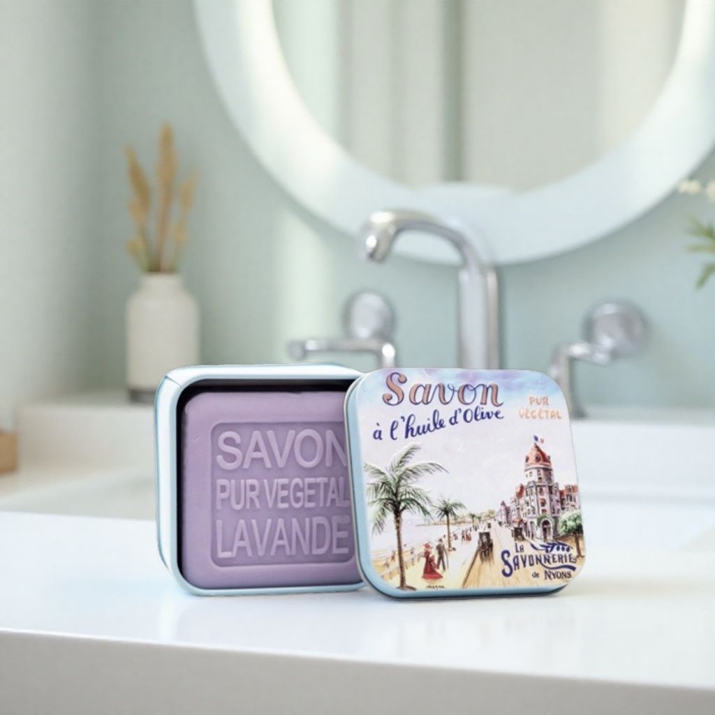 Savon 100g boîte métal Nice