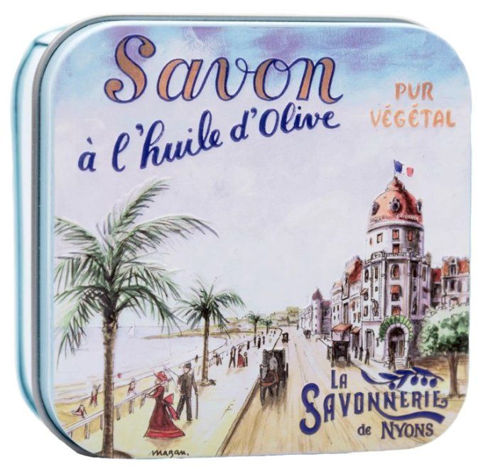 Savon 100g boîte métal Nice