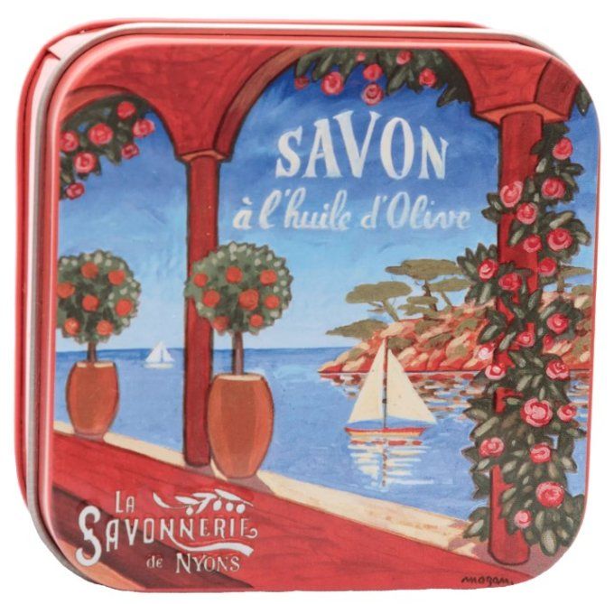 Savon 100g boîte métal Riviera