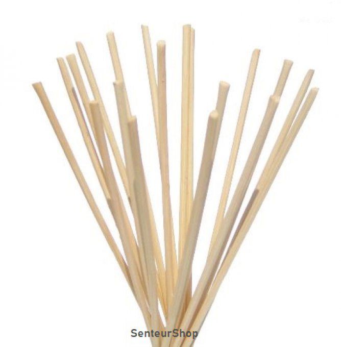 Tiges de roseaux naturels H25 x7