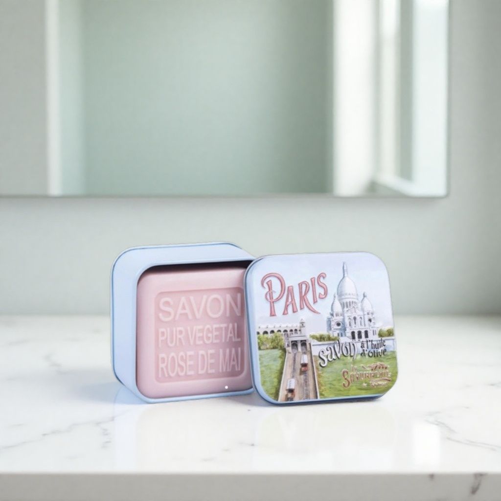 Savon 100g boîte métal Le Sacré Coeur