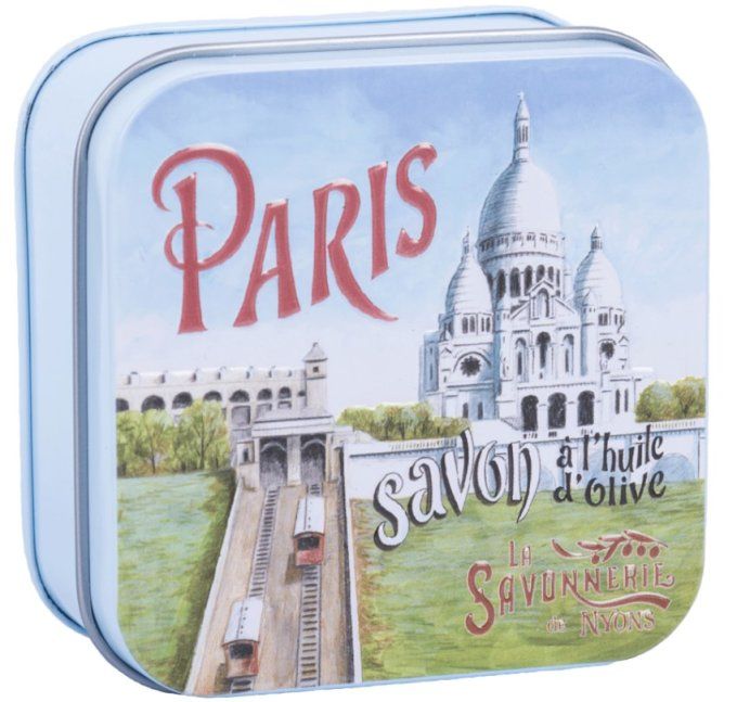 Savon 100g boîte métal Le Sacré Coeur