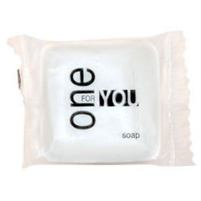 One for You savon d'invité 15g + gel douche 2en1 20ml - Sac en organza