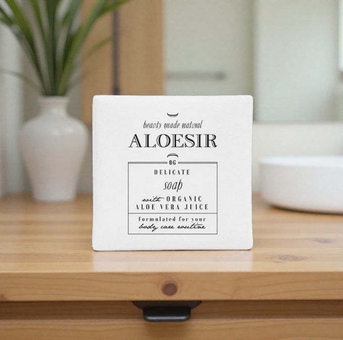 Aloésir savon d'invité 15g + gel douche 2en1 30ml - Sac organza