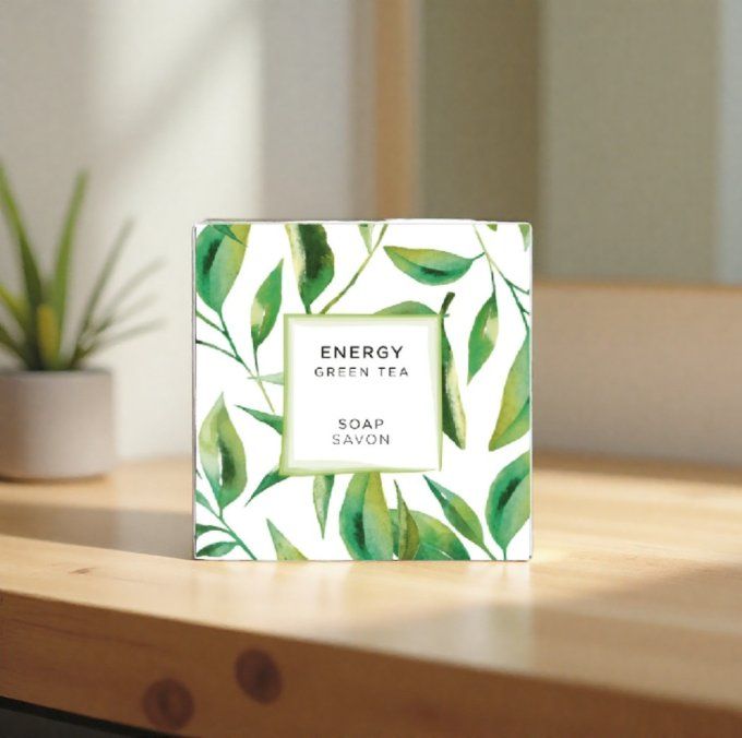 Energy savon 20g + gel douche 30ml - sac organza