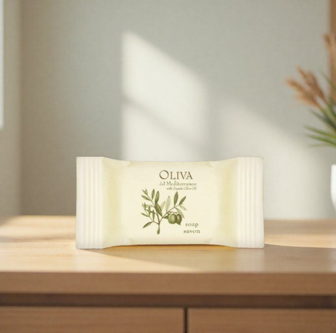 Oliva del Mediterraneo savon 15g + gel douche 30ml - Sac organza