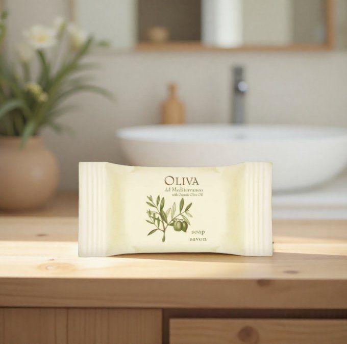 Savon d'accueil Oliva del Mediterraneo 15g