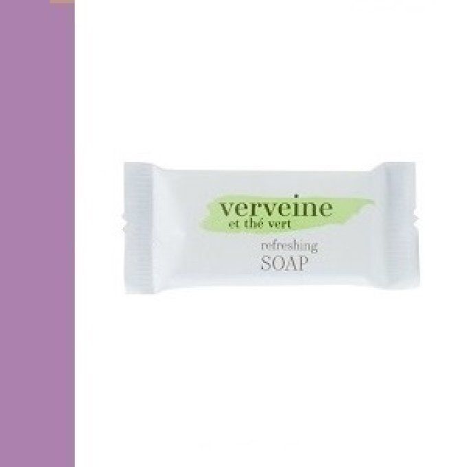 Savon d'accueil Verveine  et thé vert 20g