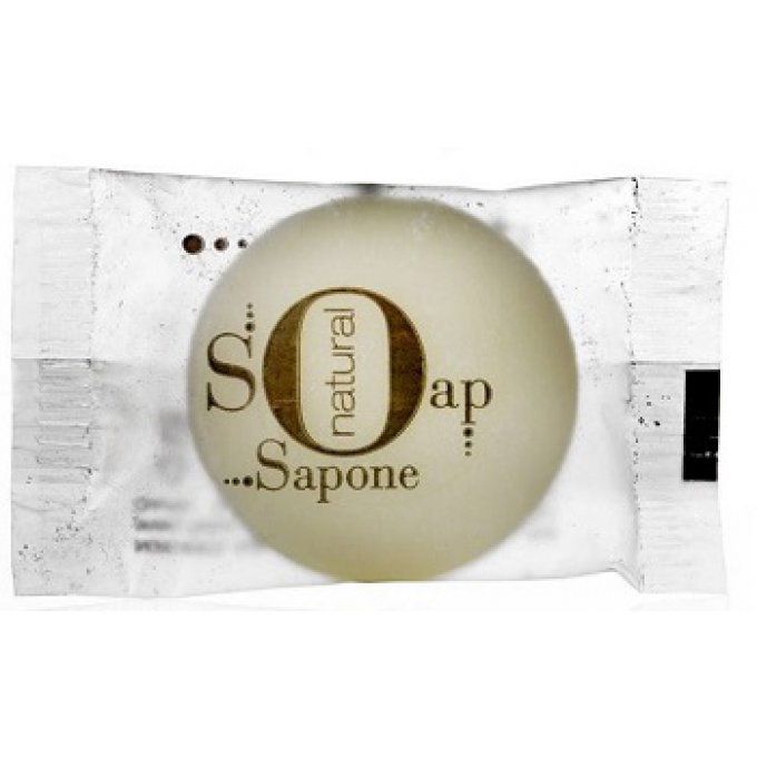 White savon d'invité 10g + gel douche 2en1 21ml - Sac en organza 