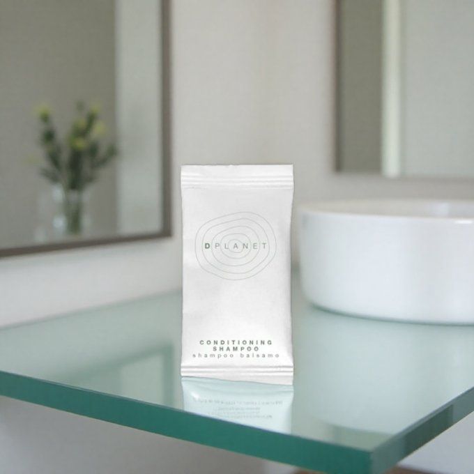 Shampoing 2en1 solide DPLANET- 2 pastilles